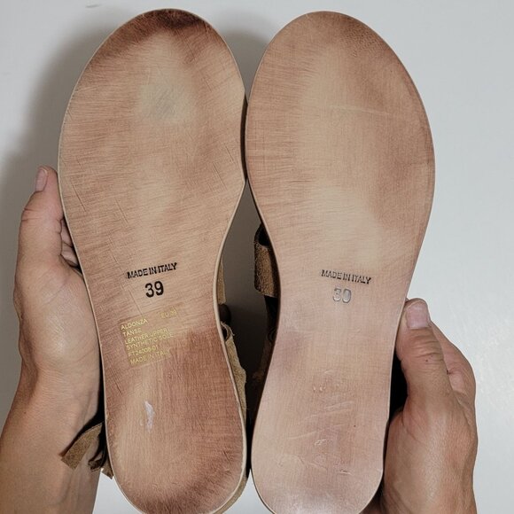 NEW Artisan Crafted By Zigi Aldonza Gladiator Sandals Womens 9 Suede Fringe Boho - Picture 7 of 10